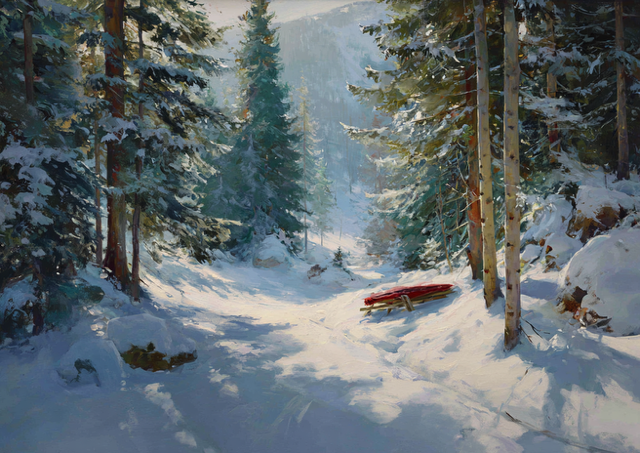 Téli olajfestő tanfolyam – Klasszikus Tájkép II. (Online is)